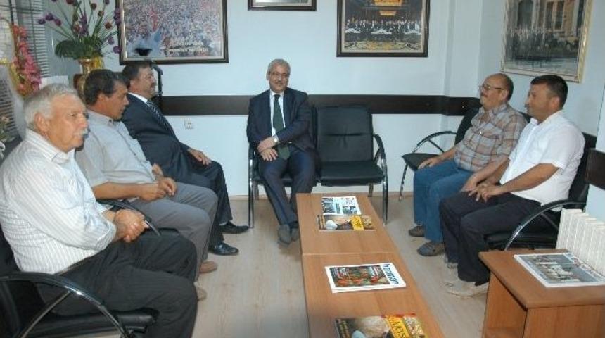 Vali G&uuml;ven&ccedil;er&rsquo;den Baştuğ&rsquo;a İade Ziyareti