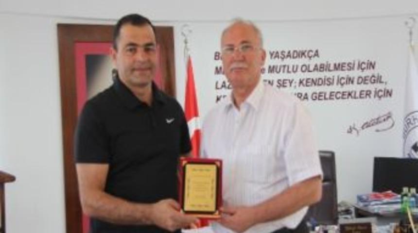 Burhaniye&rsquo;de Jandarma Komutanı Veda Etti