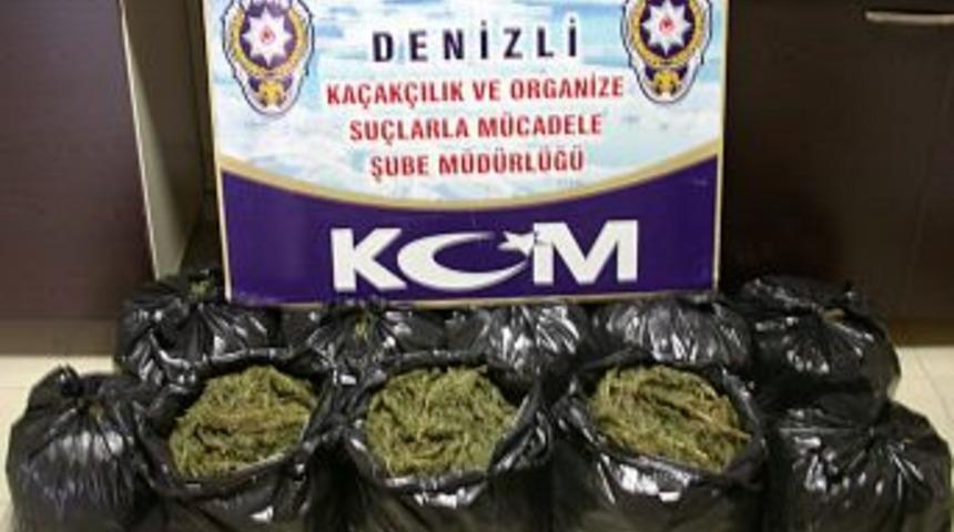 Denizli'de Uyuşturucu Operasyonları