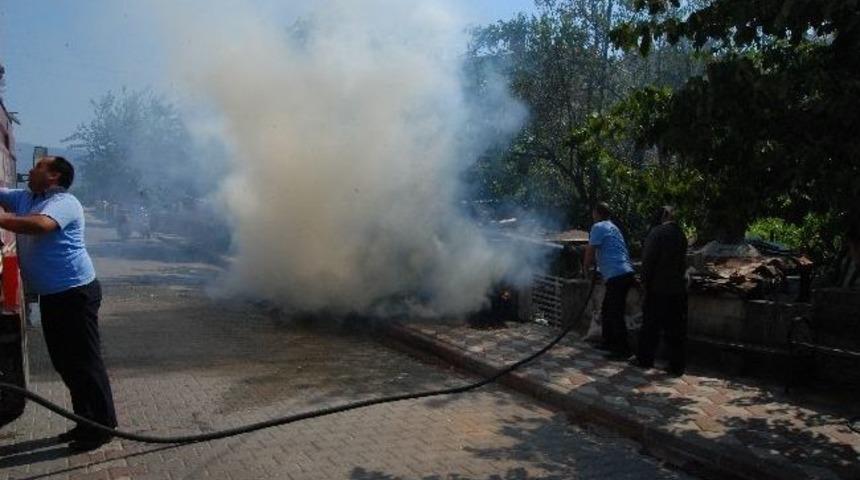 Bayrami&ccedil;'te 2 Ayrı Yangın