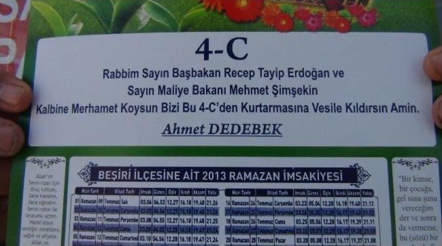 Kadro Problemlerini Ramazan İmsakiyesinde Dile Getirdiler