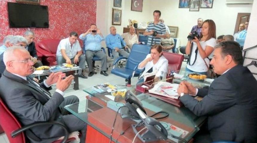 Chp Barış Heyetinden Esnaf Ve Şehit Ailelerine Ziyaret