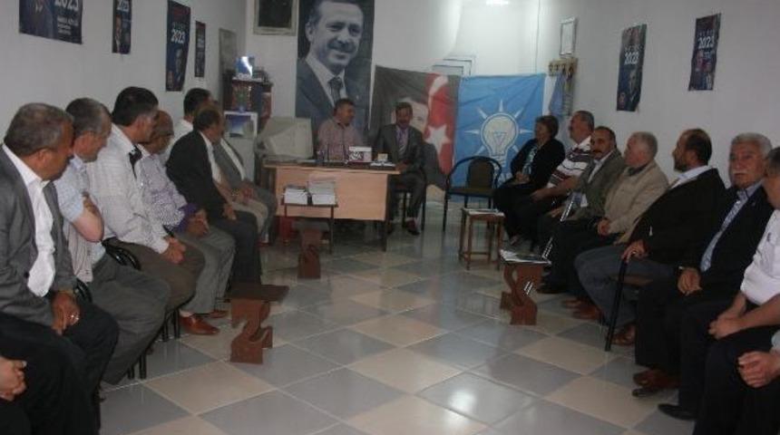 Ak Parti İl Başkanı Metin &Ccedil;elik K&uuml;re&rsquo;yi Ziyaret Etti