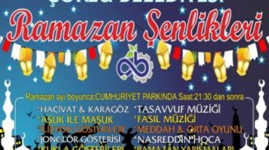 &Ccedil;orlu Belediyesi Ramazan Şenlikleri Başlıyor