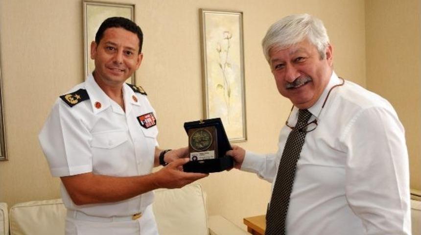 B&uuml;y&uuml;kşehir L&uuml;bnanlı Komutanları Ağırladı