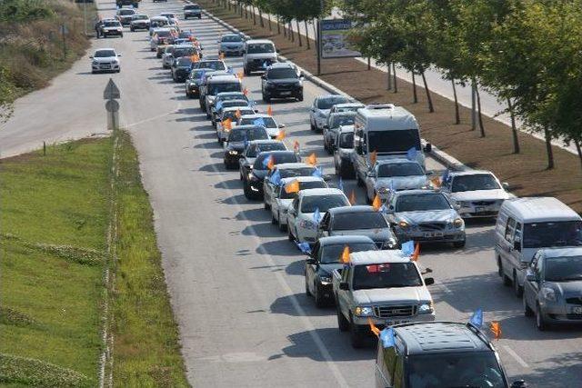 Ak Parti Düzce Teşkilatı Kalıcı Konutlarda Ki Evleri Gezdi