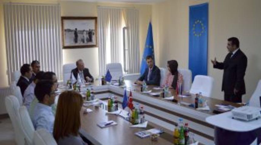 Vali Ceylan, TKDK'yı Ziyaret Etti