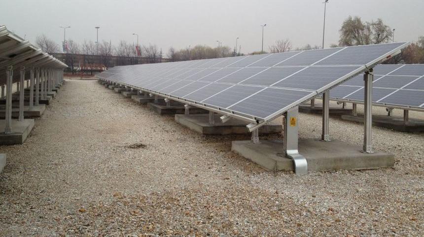 Aksaray'ın Ilk G&uuml;neş Enerjisi Santrali Kuruluyor