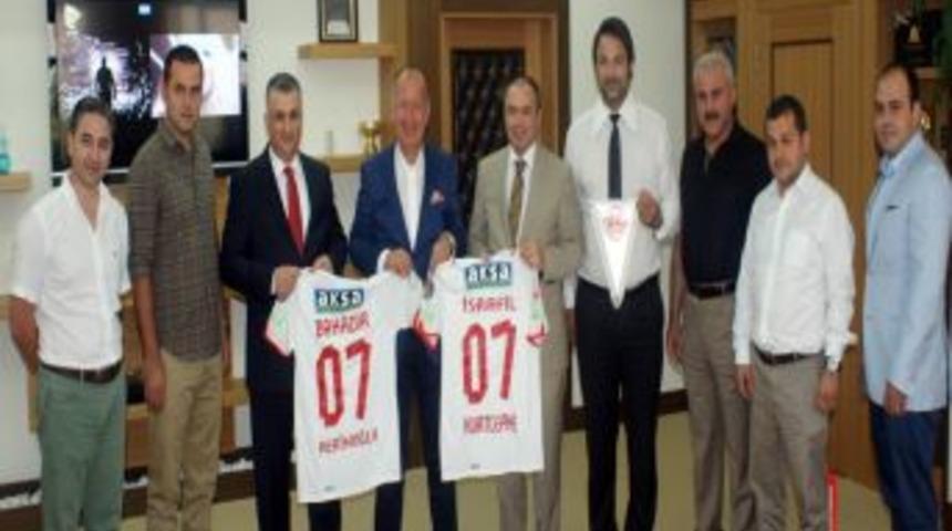 Akdeniz &Uuml;niversitesi Rekt&ouml;r&uuml; Prof. Dr. İsrafil Kurt&ccedil;ephe'ye Ziyaret