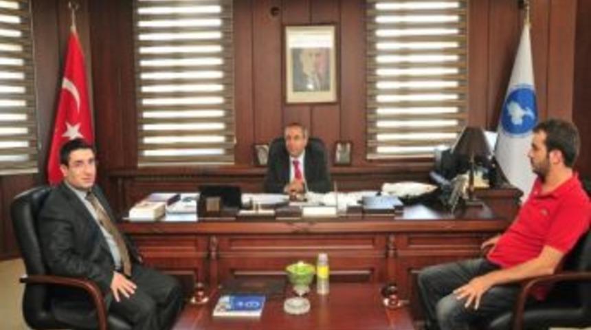 Vatbo Başkanı Toprak&rsquo;tan Rekt&ouml;r Battal&rsquo;a Ziyaret