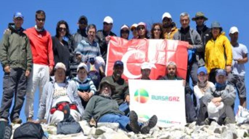 Bursagaz Uludağ'da Zirve Yaptı