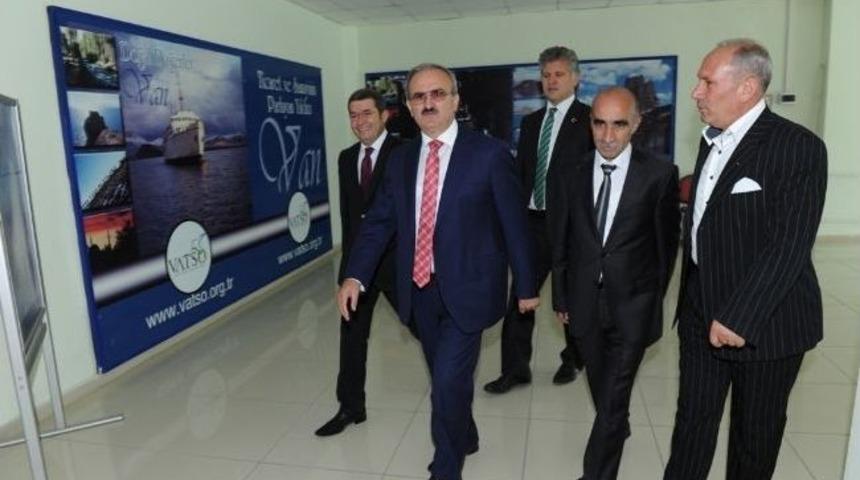 Vali Karaloğlu&rsquo;ndan Vatso Başkanı Takva&rsquo;ya Ziyaret