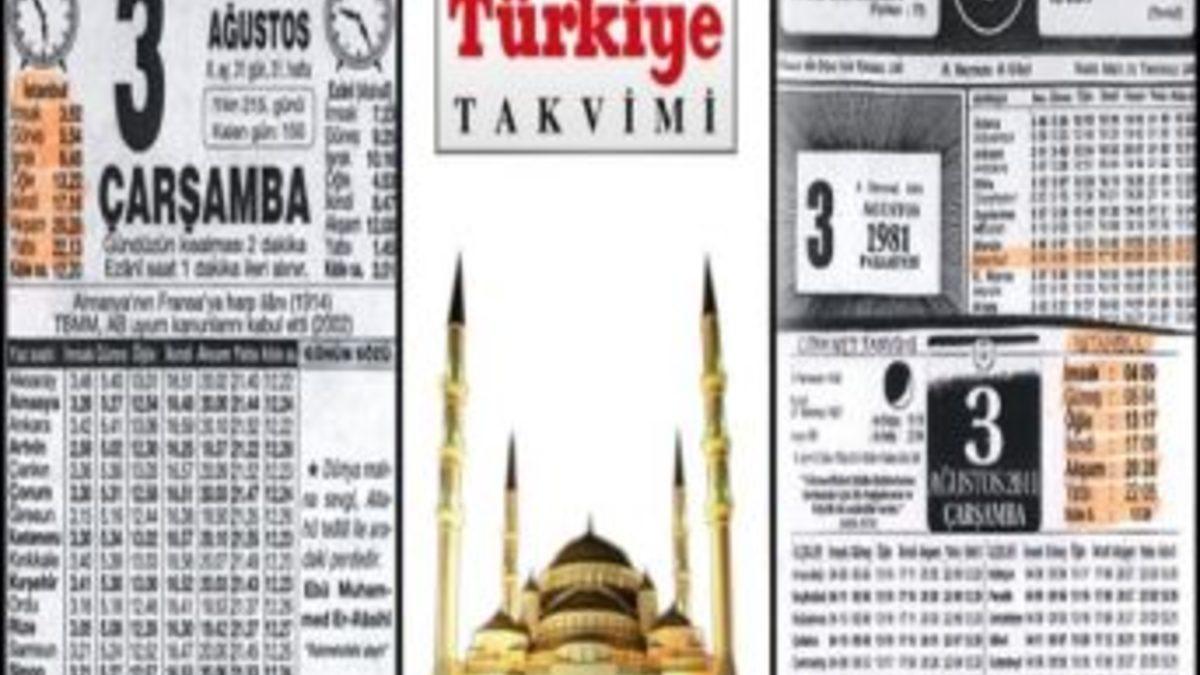 takvimlerdeki imsak vakti farkliligi diyanetin 1983 te yaptigi degisiklikten kaynaklaniyor istanbul haberleri