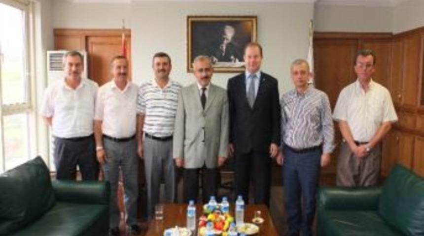 Valimiz Duruer&rsquo;den Etb&rsquo;na Ziyaret