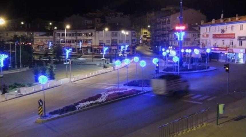 Develi Led Işıklarla Aydınlatıldı