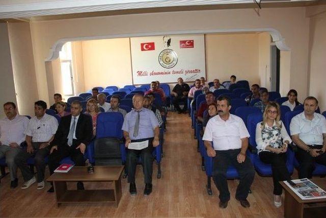 B&ouml;lgesel Su &Uuml;r&uuml;nleri &Ccedil;alıştayı Erzincan&rsquo;da Yapıldı 1