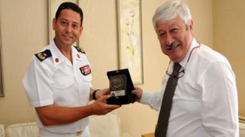 B&uuml;y&uuml;kşehir, L&uuml;bnanlı Komutanları Ağırladı