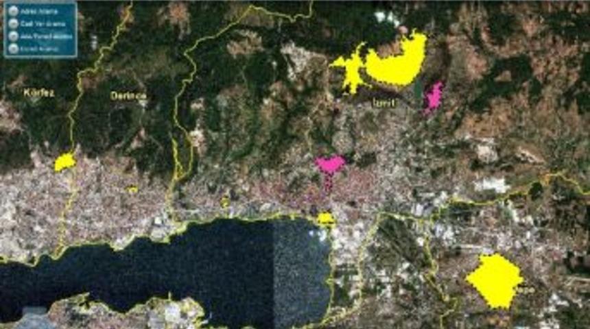 Kentsel D&ouml;n&uuml;ş&uuml;m Alanları İnternet Sitesinde
