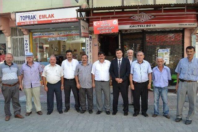 Kaymakam Malğaç’dan Uysal’a Ziyaret