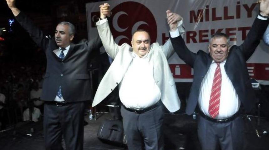 Mhp'nin Develi Belediye Başkan Adayı Mehmet Mankal, Halka Tanıtıldı