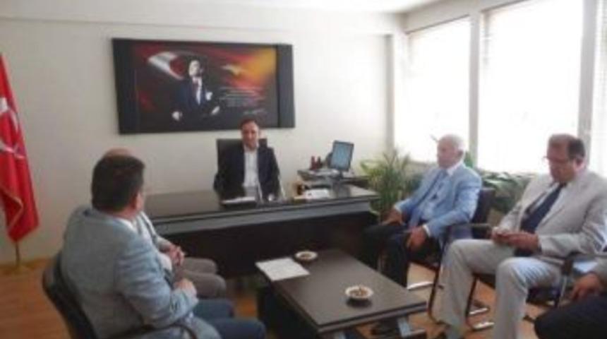 Kutsev'den M&uuml;d&uuml;r Esen'e Ziyaret