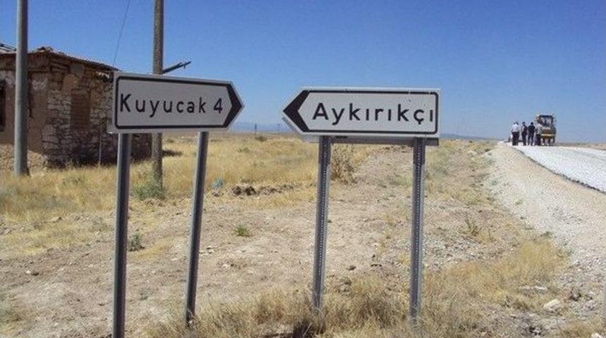 Kaymakam Sayılır Asfalt &Ccedil;alışmalarını İnceledi