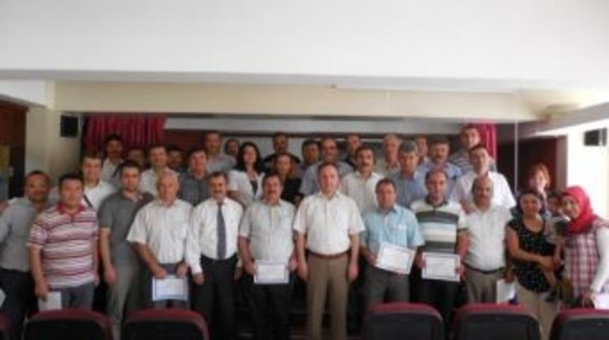 &Ouml;ğretmenlere 'teknoloji Tasarım Kursu' Belgesi