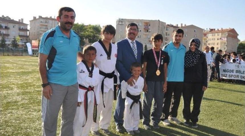 Niğde Belediyesi Yaz Spor Okulu Başladı
