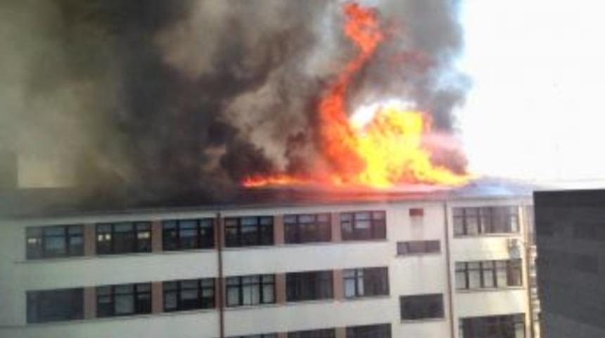 DHMİ Ankara Merkez Binasında Yangın