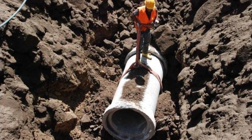 Bitlis&rsquo;te Kanalizasyon &Ccedil;alışmaları