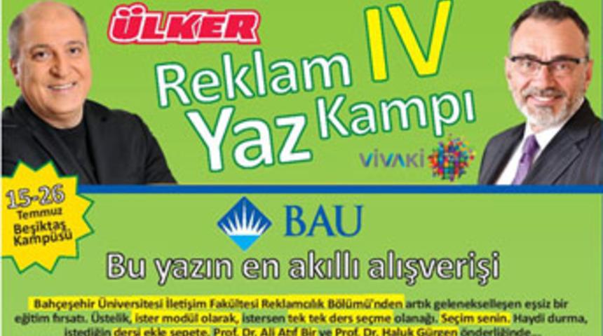 &ldquo;&Uuml;lker Reklam Yaz Kampı&rdquo;nın  4.&rsquo;s&uuml; başlıyor