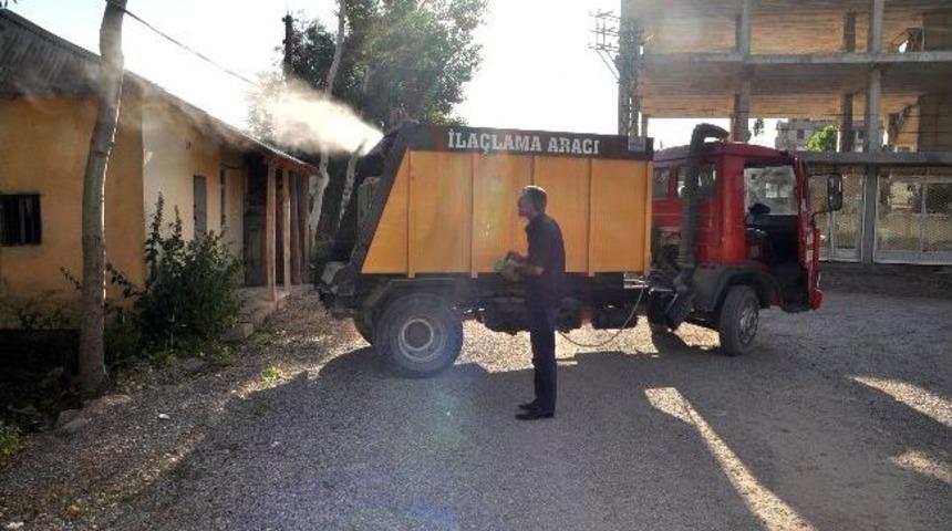 Y&uuml;ksekova&rsquo;da Haşere Ve Sivrisinek M&uuml;cadele &Ccedil;alışması