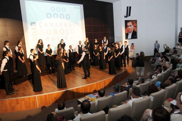 2. Çanakkale Korolar Festivali Başladı