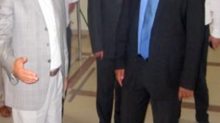 Başkan Arpacıoğlu, Vali &Ccedil;ift&ccedil;i'ye &Uuml;nye'yi Anlattı