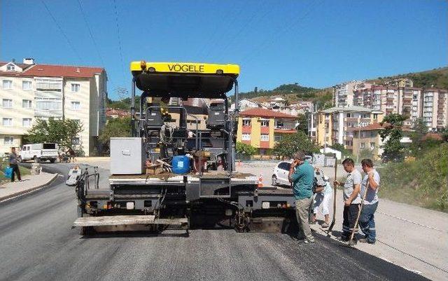 Ereğli&rsquo;de G&uuml;nde Bin Ton Asfalt D&ouml;k&uuml;l&uuml;yor 1