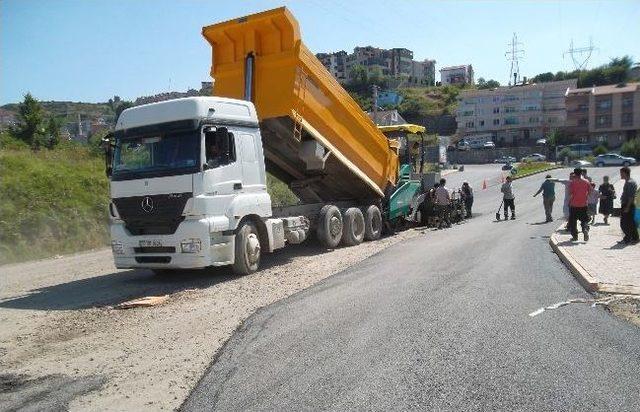 Ereğli&rsquo;de G&uuml;nde Bin Ton Asfalt D&ouml;k&uuml;l&uuml;yor 2