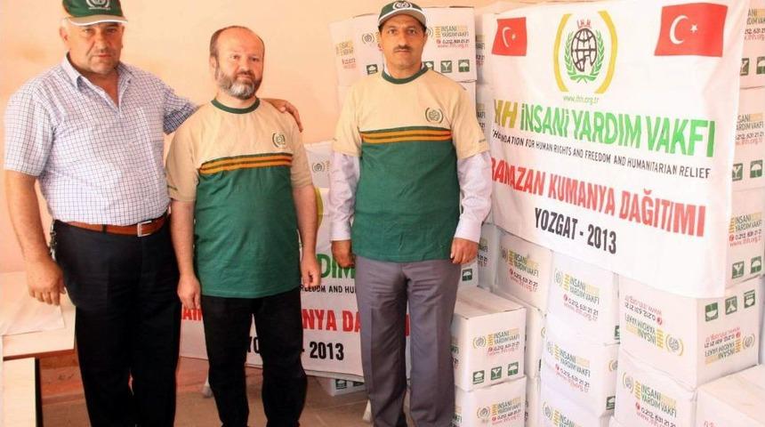 İHH, Yozgat&rsquo;ta 100 Ihtiya&ccedil; Sahibi Aileye Gıda Paketi Dağıtacak