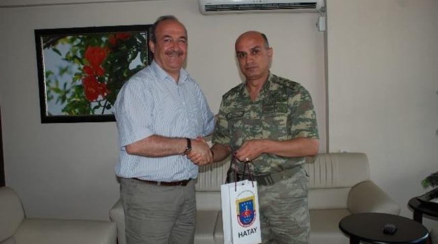 Albay Başoğlu'ndan Kırıkhan'a Veda Ziyareti