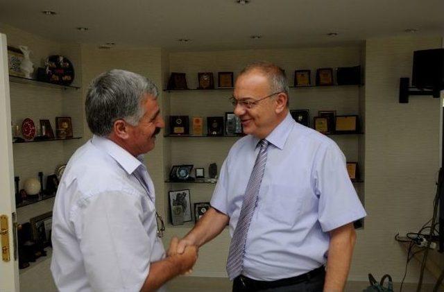 Belde Başkanlarından Manisa Belediyesi&rsquo;ne Ziyaret 1