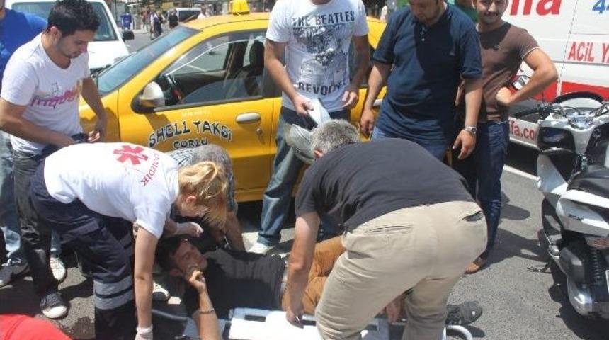 Gazeteci Aksoy Trafik Kazasında Yaralandı