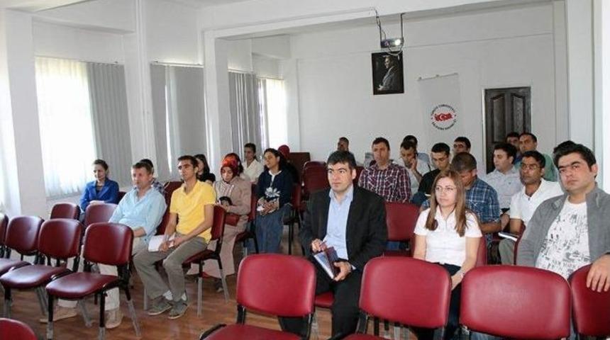 Kars&rsquo;ta Proje Hazırlama Ve Uygulama Eğitimi Yapıldı