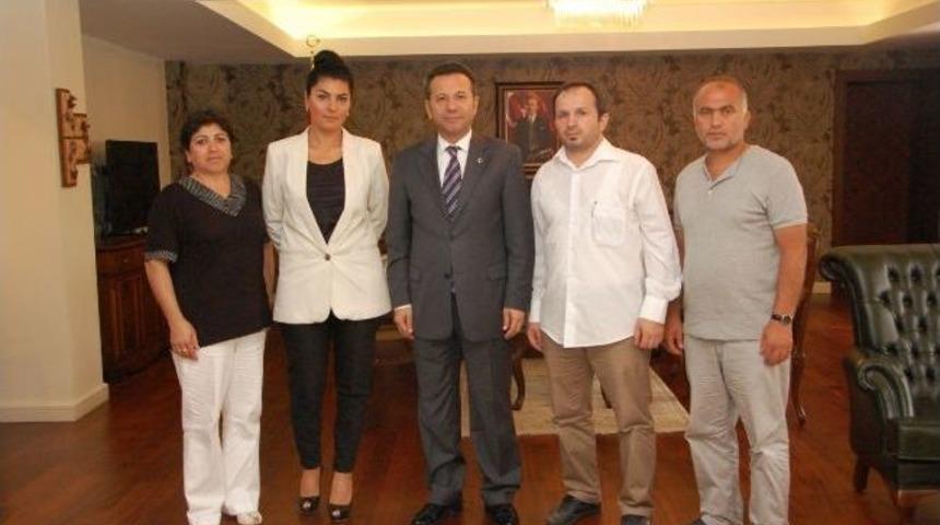 Engelli Dernek Başkanlarından Vali Aksoy&rsquo;a Ziyaret