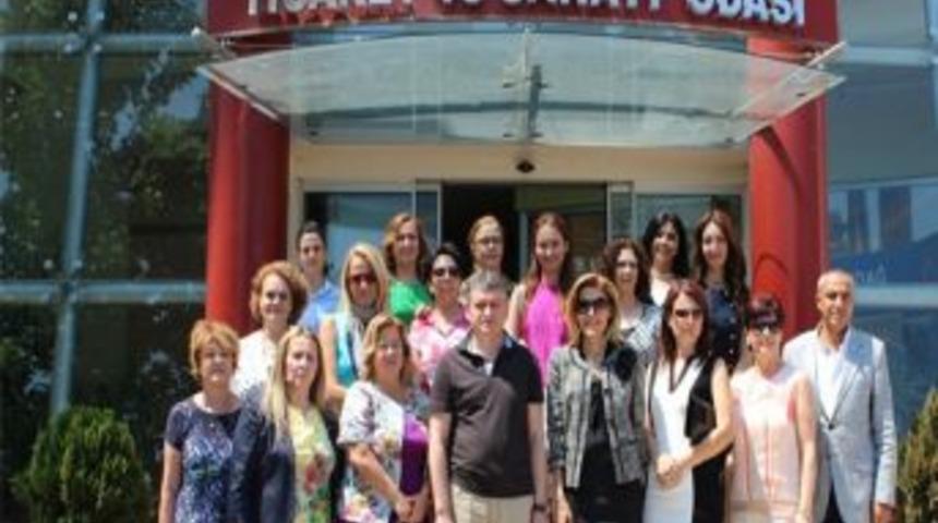 Kadın Girişimcilerden Başkan G&uuml;nay&rsquo;a Ziyaret