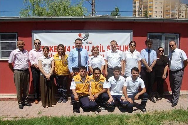 İl Sağlık Müdürlüğü’nden Büyükkılıç’a Plaket 1