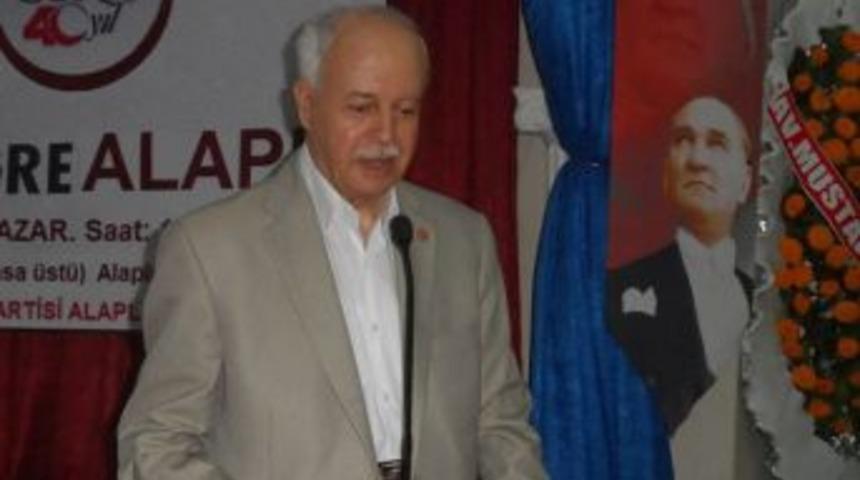 Şevket Kazan Alaplı'da konuştu