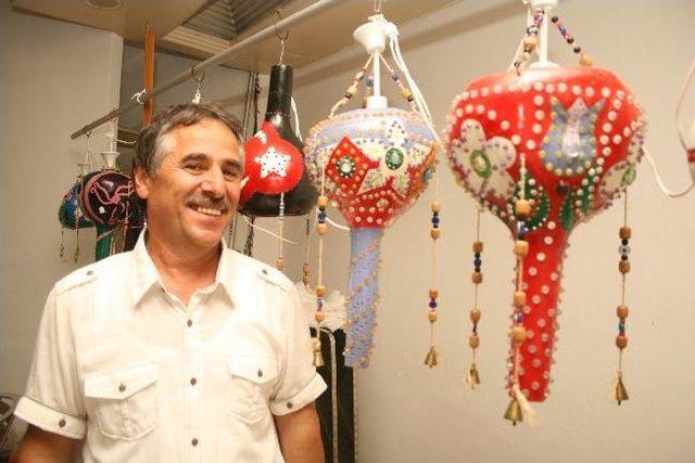 Su Kabağını Sanata Dönüştürdü 3