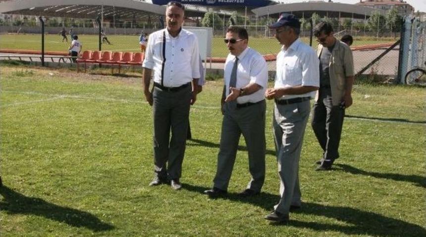 Vali Altınok, Dağılgan Spor Kompleksi&rsquo;nde İncelemelerde Bulundu