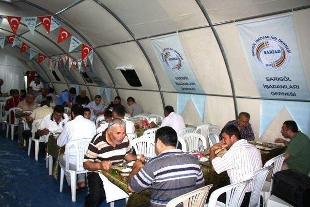 Sariad dan, Ramazan da Hergün 300 Kişilik İftar 2