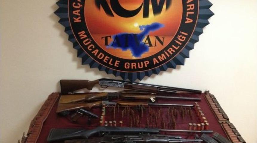 Bitlis'te Ka&ccedil;ak Silah Operasyonu