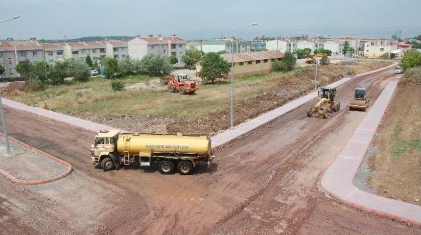 Kartepe Belediyesi Asrslanbey&rsquo;de Kapsamlı &Ccedil;alışma Yapıyor